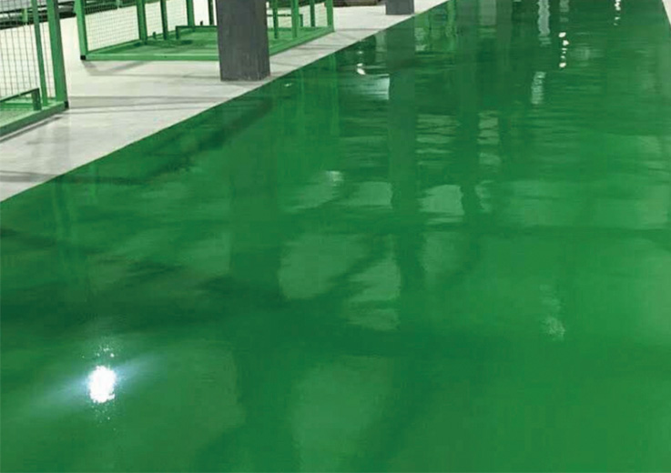 水性环氧地坪高光罩光面漆